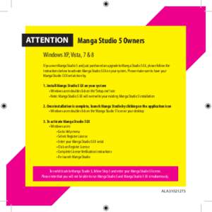 Anime / Manga Studio / Manga / Visual arts