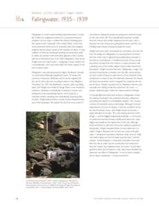 Frank Lloyd Wright / Edgar J. Kaufmann / Kaufmann Desert House / Western Pennsylvania Conservancy / Cantilever / Kentuck Knob / Pennsylvania / Architecture / Fallingwater