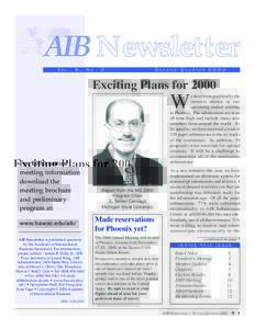 AIB Newsletter - vol. 6, no[removed]Q2