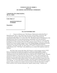 Collective investment schemes / Funds / Fair Fund / United States Securities and Exchange Commission / Disgorgement / Securities Fraud Deterrence and Investor Restitution Act / Financial economics / Investment / Financial services