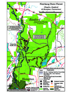 Natchaug State Forest / Natchaug Trail / Natchaug River / Natchaug Forest Lumber Shed / Eastford /  Connecticut / Windham County /  Connecticut / Connecticut