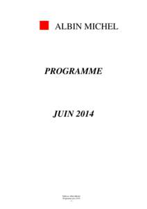 Microsoft WordProgramme juin 2014