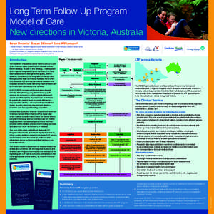 Long Term Follow Up Program Model of Care New directions in Victoria, Australia Peter Downie1 Susan Skinner2 Jane Williamson3 1	 Medical Director, Paediatric Integrated Cancer Service and Director Clinical Services, Chil