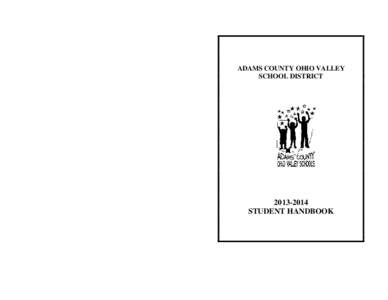 ADAMS COUNTY OHIO VALLEY SCHOOL DISTRICT[removed]STUDENT HANDBOOK