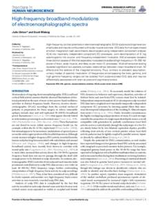 ORIGINAL RESEARCH ARTICLE published: 23 December 2009 doi: [removed]neuro[removed]HUMAN NEUROSCIENCE