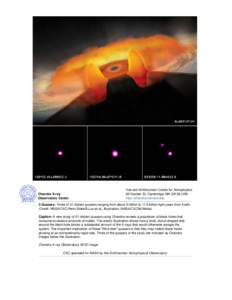 Chandra :: Photo Album :: 3 Quasars :: 3 Quasars Handout