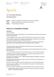 Structure / Competition / Competitiveness / Foreign direct investment / International trade / Economic development / Sustainability / Economic growth / Innovation / Economics / Macroeconomics / Environment