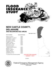 NEW CASTLE COUNTY, DELAWARE AND INCORPORATED AREAS Community Name  Community Number