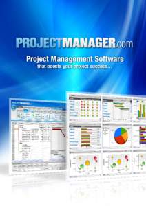 Project Management Software that boosts your project success… Contents Overview3 How you use it