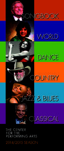 SONGBOOK WORLD DANCE COUNTRY JAZZ & BLUES CLASSICAL