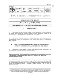 Food politics / Development / Food and Agriculture Organization / United Nations Development Group / Agriculture / International Treaty on Plant Genetic Resources for Food and Agriculture / Illegal /  unreported and unregulated fishing / Farmer Field School / Jacques Diouf / United Nations / Environment / Food and drink