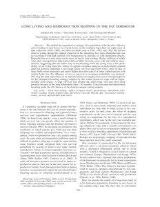 Ecology, 84(7), 2003, pp. 1784–1792 ᭧ 2003 by the Ecological Society of America