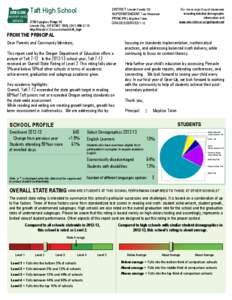 OREGON  REPORT CARD 2012­13