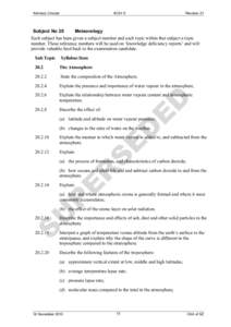 AC61-5  Pilot Licences and Ratings - Commercial Pilot Licence - Rev 21