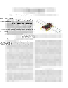 Animal-inspired Design and Aerodynamic Stabilization of a Hexapedal Millirobot Duncan W. Haldane, Kevin C. Peterson, Fernando L. Garcia Bermudez, and Ronald S. Fearing Abstract— The VelociRoACH is a 10 cm long, 30 gram