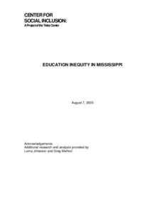 Jim Crow laws / Reconstruction Era of the United States / Education outcomes in the United States by race and other classifications / Public Education in Mississippi / Black school / United States / Reconstruction / Mississippi