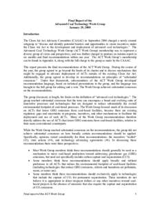 Advanced Coal Technology Work Group, Final Report[1].TMP