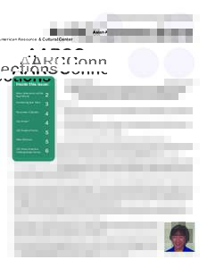 Asian American Resource & Cultural Center  AARCConnections NovemberInside this issue: