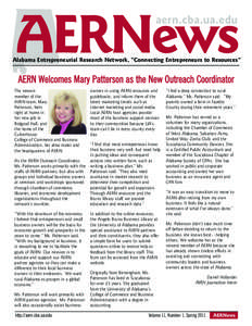 AERNews_Vol11No1_Spring2011_Layout 1