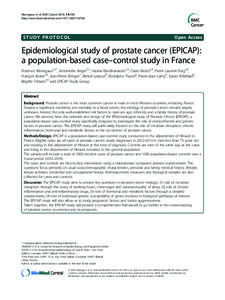 Epidemiology of cancer / Benign prostatic hyperplasia / Prostate-specific antigen / Cancer / Prostate / Screening / Prostate cancer screening / Risk factors for breast cancer / Medicine / Prostate cancer / Breast cancer