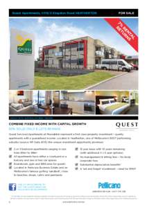 Quest Apartments, Kingston Road HEATHERTON  FOR SALE L TA