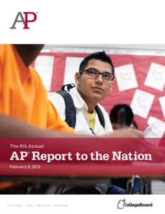 The 8th Annual  AP Report to the Nation ®  February 8, 2012