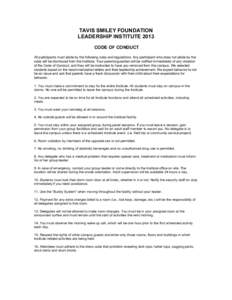 Microsoft Word - LeadershipInstituteCodeofConduct2013[1].doc