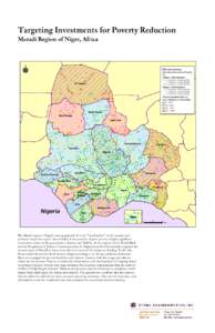 Africa / Maradi Region / Guidan Roumji / Mayahi / Dakoro / Aguie / Tessaoua / Vulnerability / Maradi /  Niger / Communes of Niger / Geography of Africa / Geography of Niger