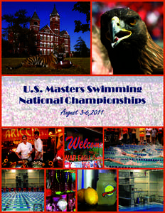 U.S. Masters Swimming National Championships August 3-6,2011 www.aotourism.com