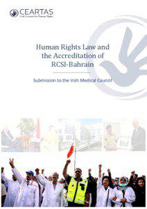 Human Rights Law and the Accreditation of RCSI-Bahrain