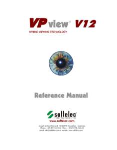 VP view V12 ® HYBRID VIEWING TECHNOLOGY  Reference Manual