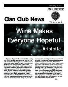 JanuaryClan Club News Wine Makes Everyone Hopeful