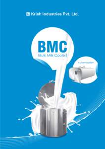 Krish Industries Pvt. Ltd.  BMC Automization  Bulk Milk Cooler Design