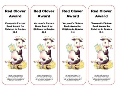 Red Clover Award Red Clover Award