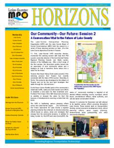MPO Horizons Newsletter - Fall 2007