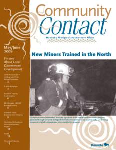 Manitoba Aboriginal and Northern Affairs  May/June 2009 For and About Local