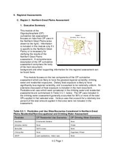 US EPA - Preliminary OP Cumulative Risk Assessment - Regional Assessments - Region 3