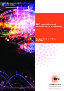 ERC projects to unlock mysteries of the human brain  uropean Month of the Brain E May 2013