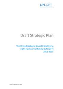       Draft Strategic Plan  