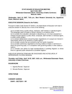 Microsoft Word - Updated 4-18 Agenda to post.doc