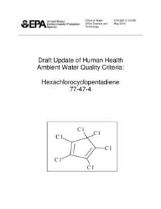 Draft Update of Human Health Ambient Water Quality Criteria: Hexachlorocyclopentadiene