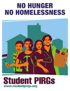 Table of Contents: National Student Campaign Against Hunger and Homelessness 3  Issue Overview