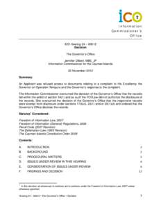 Freedom of information in the United Kingdom / Tort law / Accountability / Public records / Freedom of Information Act / Defamation / Right to Information Act / Cayman Islands / Freedom of information in the United States / Law / Freedom of information legislation / Ethics