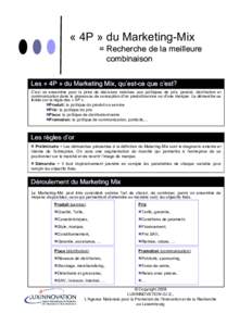 Microsoft PowerPoint[removed]4P du Marketing Mix vers.fran.