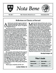 Nota Bene Vol. 6 No. 2