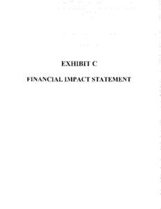 EXHIBIT C FINANCIAL IMPACT STATEMENT FINANCIAL IMPACT STATEMENT [PLEASE ANSWER ALL QUESTIONS COMPLETELY] Department: Arkansas Department of Environmental Quality