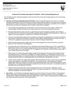 Financial institutions / Institutional investors / Types of insurance / Driving / Business / Apostle Islands National Lakeshore / Clean Water Act / Insurance / Liability insurance / Transport / Law / United States maritime law