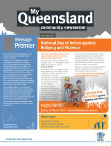 Queensland floods / Abuse / Social psychology / Bruce Highway / Queensland / Wide Bay-Burnett / Cairns / Council on the Ageing / Brisbane / Geography of Australia / States and territories of Australia / Geography of Oceania