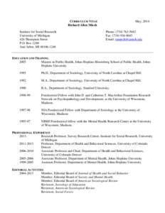 Health promotion / Demography / Health economics / Medical sociology / Substance abuse / Health equity / Youth health / Major depressive disorder / Cohort study / Health / Medicine / Public health