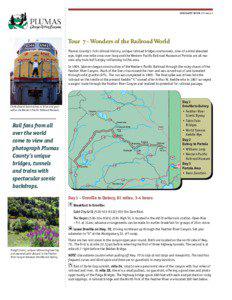 SPECIALTY TOUR 7 • page   Tour 7 - Wonders of the Railroad World